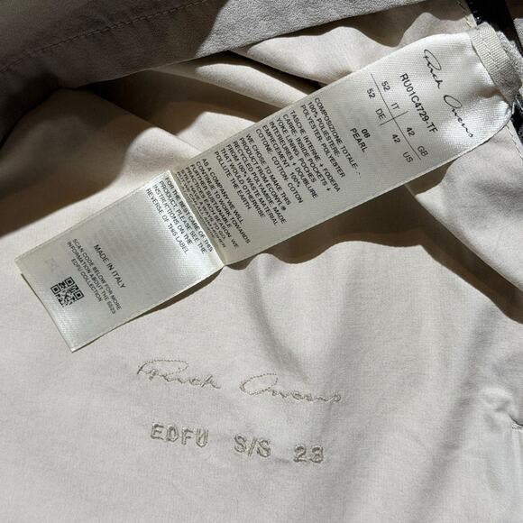 SS23 Edfu snap front strap shirt - Picture 4 of 5